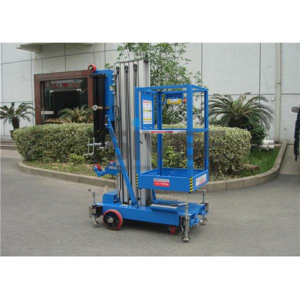 Quality Easy Loading Mobile Elevating Work Platform 7.6 Meter Platform Height For One Person wholesale