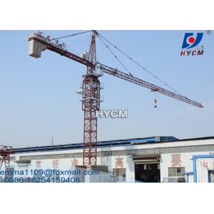 China 182ft 55mts Jib 2.5t Tip Load Topkit Tower Crane External Climbing Type on sale