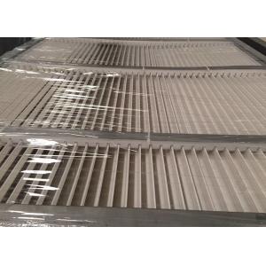 Custom Fabricated PP Vane Pack Mist Elimiantor With Stainless Steel Frame