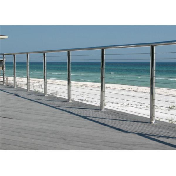 Quality Outdoor / Indoor Stainless Steel Cable Railing System For Railing Handrail wholesale