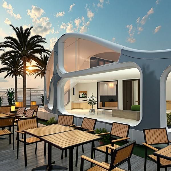 Space Capsule House Experience The Future Of Residential Architecture With Style And Efficiency /Th