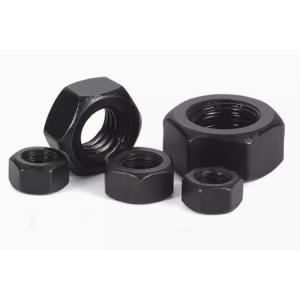 Black Coating M8 M12 Hexagon Nuts Class8.8