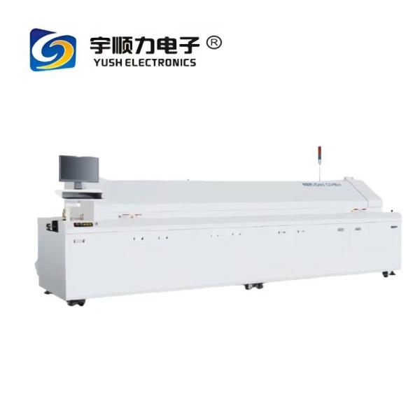 SMT PCB Reflow Soldering Process Machine YSL-Lyra 622 Standard 440mm Option 560 & 680mm Pre-heating zones 300 °C
