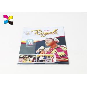 China Full Color Quick Printing Magazine , Saddle Stitching Commercial Magazine Printing on sale