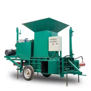 Corn Square Baler Machine with PLC Control and Water Cooled Hydraulic System