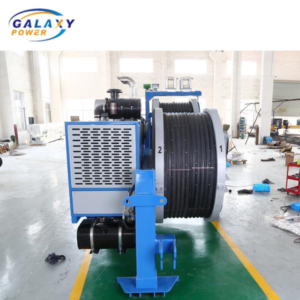 Quality Intermittent 2x70KN Electrical 24V Transmission Line Stringing Equipment wholesale
