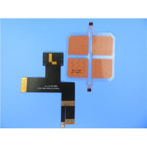 FPC PCBA Fabrication Flex PCB Board With 3M Tape and Stainless Steel Stiffener