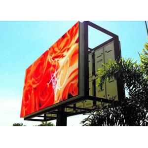 P10 Outdoor Full Color Smd Led Display Digital Billboards With Steel Cabinet