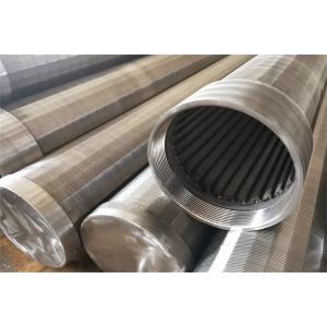 Threaded Wire Wrapped Screens Rust Resistant Electropolished Stainless Steel
