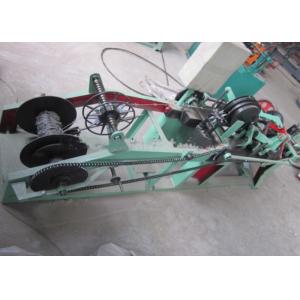High Speed Barbed Wire Manufacturing Machine , High Accuracy Barbed Wire Fencing