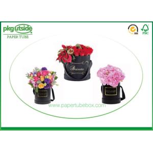 Luxury Bouquet Flower Boxes Embossing Surface Finish Environmentally Friendly