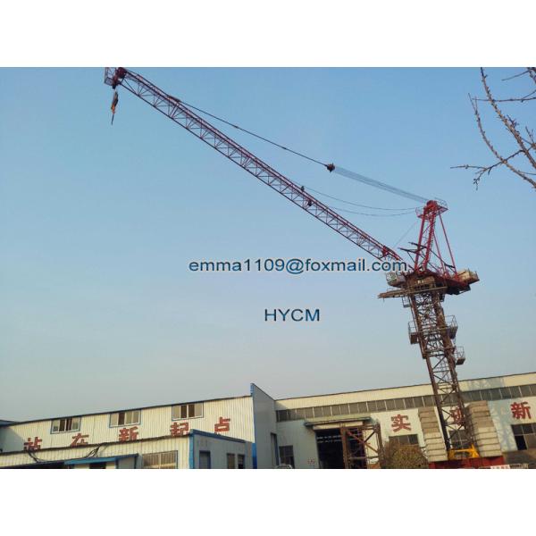 Quality 6 TONS Max. Load 40m Working Lifting Jib 4015 QTD80 Luffing Tower Crane wholesale