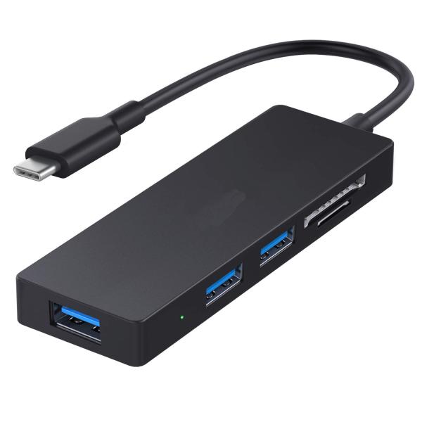 Quality Durable USB Type C Adapter Hub / Black Macbook Type C Hub All in one wholesale