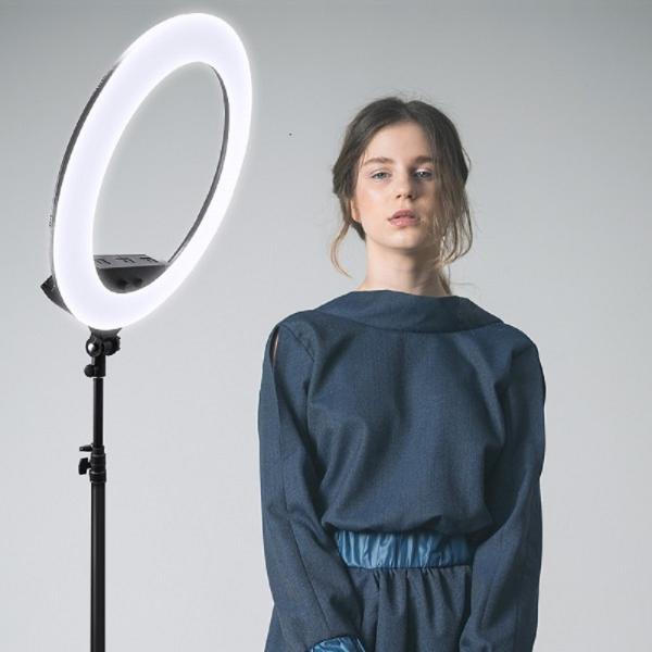 Yidoblo FS-640 100w photography live streaming 22 inch youtube makeup eyelash