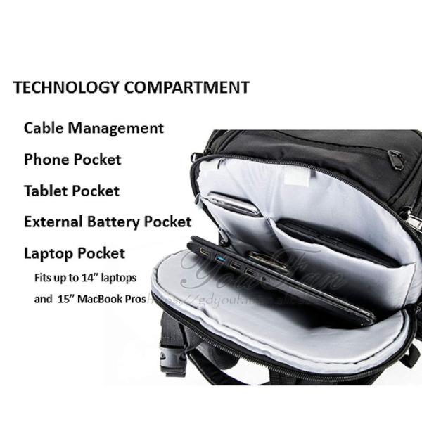 Large Capacity Parent Backpack laptop diaper bag