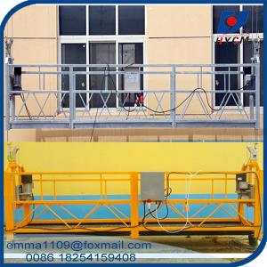 China 2.2KW ZLP1000 High Rise Electric Hoist Lifting Rope Suspended Platform For Construction on sale