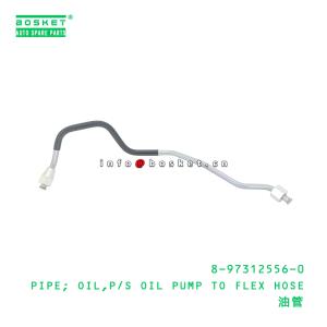 8-97312556-0 Power Steering Oil Pump To Flex Hose Oil Pipe suitable for ISUZU