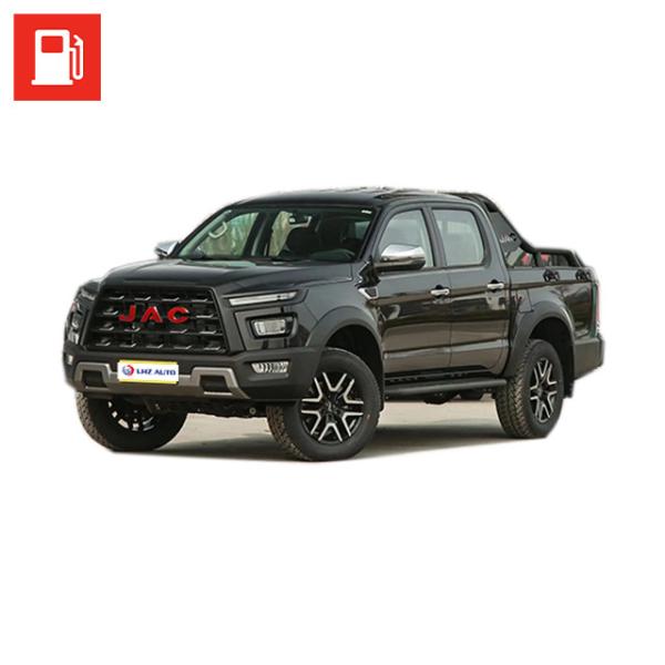 Quality JAC T9 The 4WD Gasoline Pickup Truck with 6 Airbags and 300-400Nm Maximum Torque in 2024 wholesale