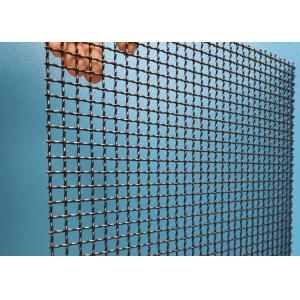 1.8kg/Sqm-12kg/Sqm Architectural Metal Mesh Fabric For Ceilings PVDF Powder