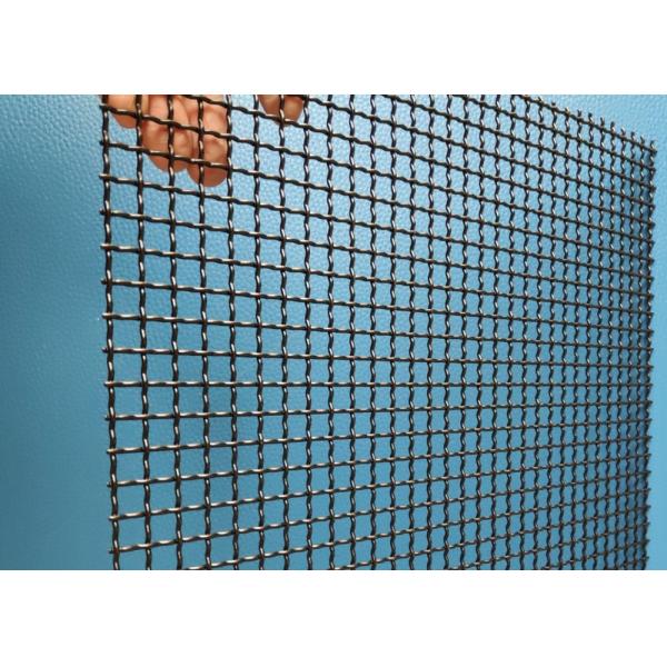 1.8kg/Sqm-12kg/Sqm Architectural Metal Mesh Fabric For Ceilings PVDF Powder