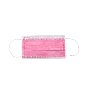 3 Ply Ear Loop Blue / White/Pink Color Medical Mask Disposable Face Mask