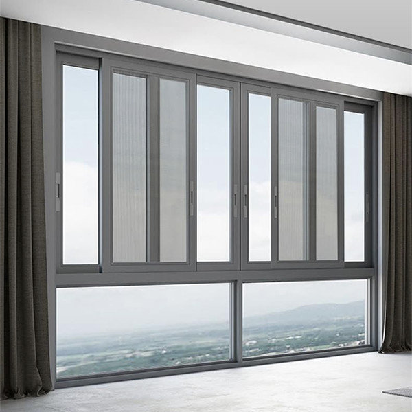Quality House Aluminium Frame Sliding Window Electrophoresis Sliding Balcony Window wholesale
