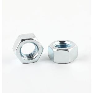 Hot Dip Galvanizing Din 934 Nut Polished Finish Grade 8.8 Carbon Steel Hex Nut