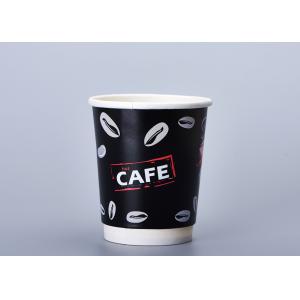 Kraft Insulated Paper Cups , Biodegradable Hot Chocolate Cups With Lids