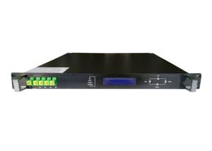 Cheap 1550nm High power Optical Amplifier 4 Port 19dBm EDFA without WDM easy to Simple operation, high cost performance for sale