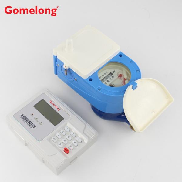 Quality The Newest Lora RF Wireless Split Type STS Keypad Prepaid Water Meter and pulse water meter wholesale