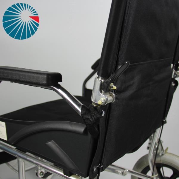 Quality Easy Portability Aluminium Folding Wheelchair For Elderly Traval wholesale