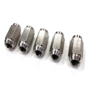 Stainless Steel 304 316 Polished Metric M12 X 1.5 M12 X 1.25 Hex Wheel Lug Nut