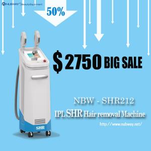 Cheap Permanently best hair removal !! 3000W SHR hair removal ipl head for sale