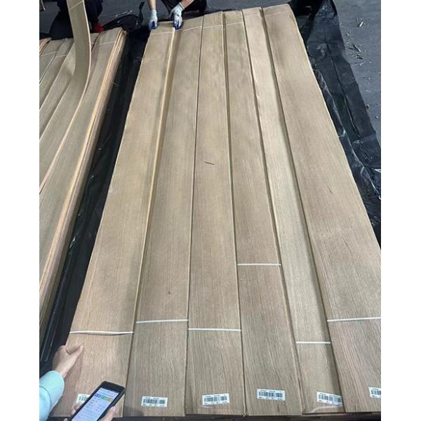 Quality Anerican White Oak veneer Panel Grade AA Quarter Cut Thickness 0.45mm wholesale