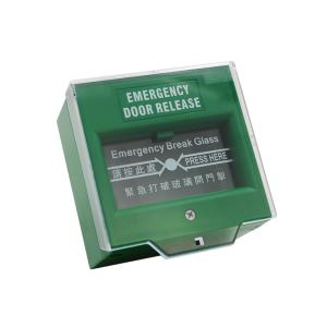 Plastic Notifier Manual Call Point Explosion Proof , Emergency Break Glass Door