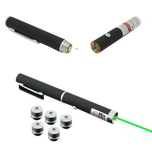 10mw-40mw Mini Green Lazer Pointer With Star Cap Adjustable Focus