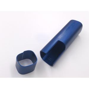 Blue Stamped Aluminum Parts Electronics Shell Anodic Oxidation Plated