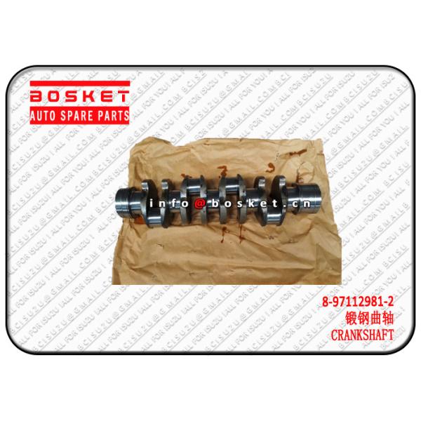Quality 8-97112981-2 8971129812 Crankshaft Suitable For ISUZU NKR NPR 4HG1 4HF1 wholesale