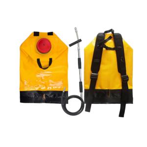 China 20L PVC Water Mist Forest Fire Extinguisher Backpack Fire Pump Sprayer on sale