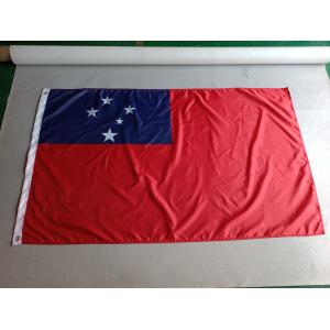 Polyester Samoa Country Flag 3X5ft CMYK Color Samoa National Flag