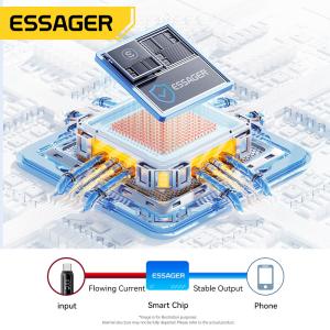 ESSAGER ES-X57 Series 100W USB A to Type C Cable USB C to USB
