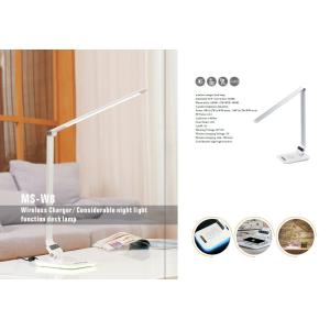 Colorful RGB 5200K LED Night Lamp Wireless Charger Table LED Reading Lamp