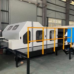 Changshu Sail non-woven polyester fiber carding machine with interlock carding