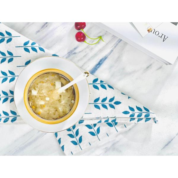Osmanthus Tremella Soup – Herbal Dessert for Skin and Lung Health Herbal Dessert Plant Based Osmanthus Tremella Dessert Ready-to-Eat Skin Nourishment Traditional Chinese Dessert No Preservatives