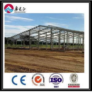 Q345B Prefabricated Steel Warehouse Steel Structure Workshop With Window Upvc