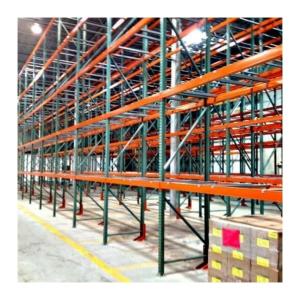Cheap Boltless Custom Pallet Rack with Teardrop Style Upright Frame and Wire Mesh Decking for sale