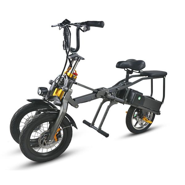 Quality KETELES Three Wheel Electric Scooter , 8AH 3 Wheel Electric Scooter Foldable wholesale
