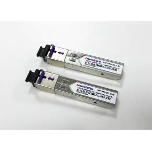 GPON OLT fiber sfp module Tx1490 / Rx1310nm Class B+ SC Connector