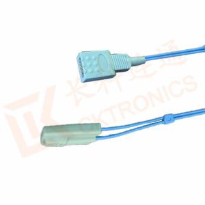 PVC Datex Ohmeda Spo2 Probe Sensor DB9 Pin Reusable Pediatric