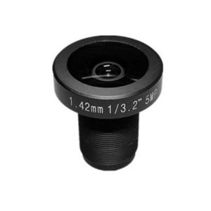 1/3.2" 1.42mm 5Megapixel S mount M12 185degree IR Fisheye Lens, 360VR panoramic